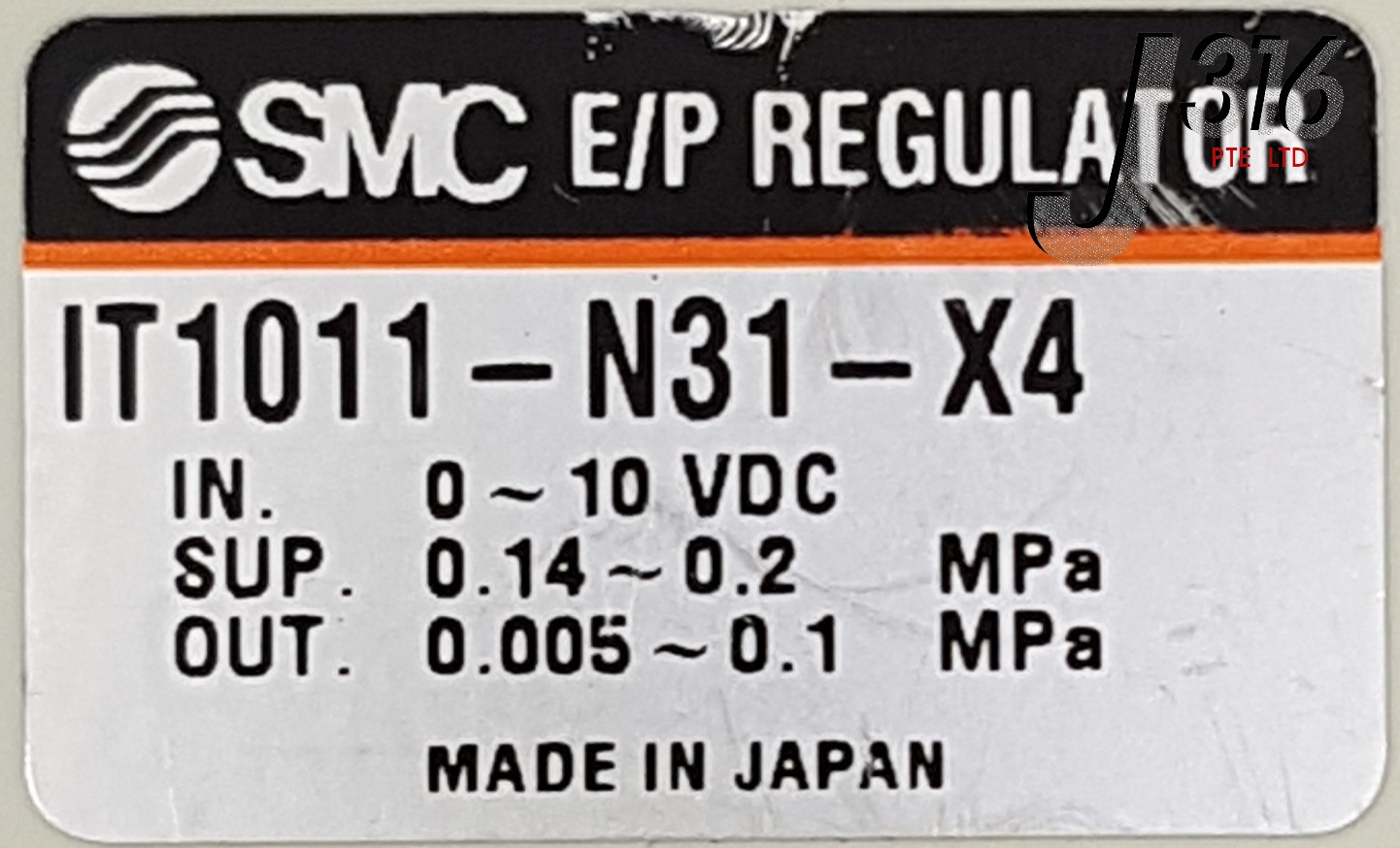 14629 SMC E/P REGULATOR IT1011-N31-X4 | eBay